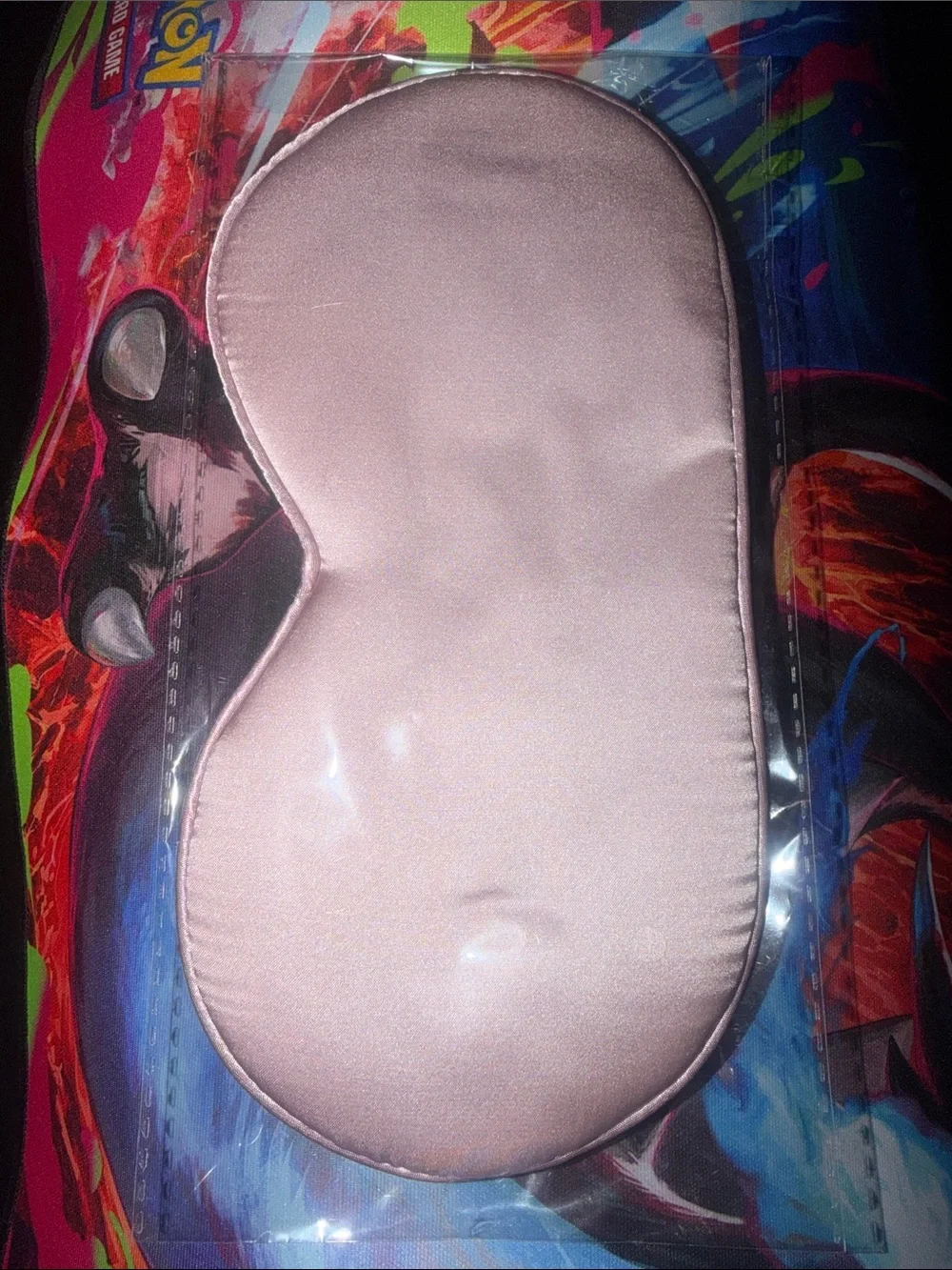 Black Satin Sleep Mask